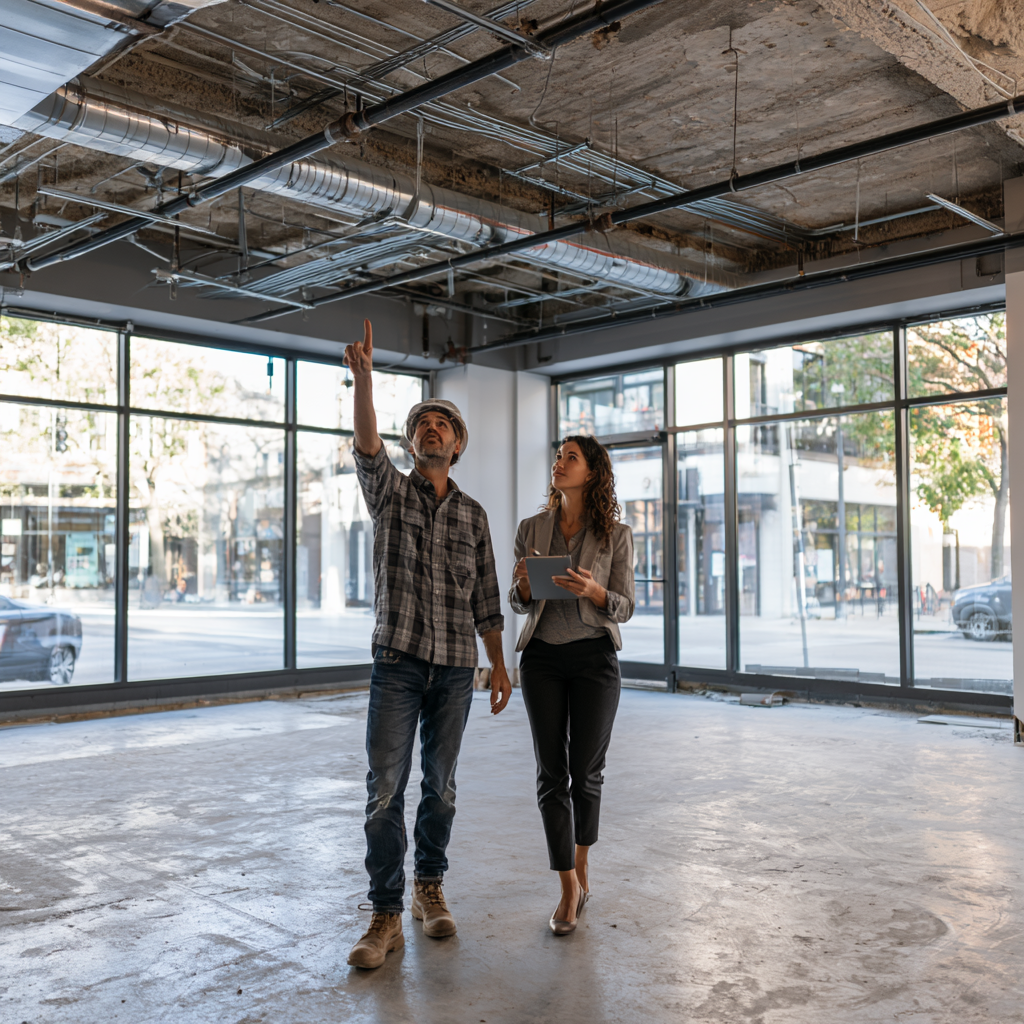 ETI Construction Blog 39: The Pre-Lease Site Walk Every Chicago Restaurant and Retail Tenant Should Do